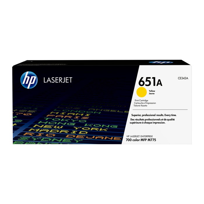HP 651A (CE342A) gelb Tonerkartusche