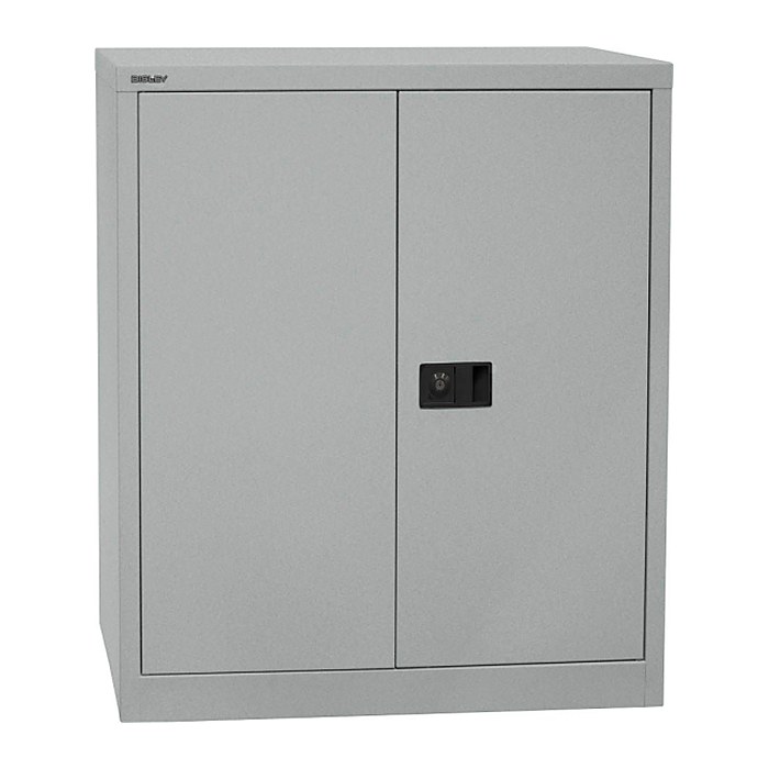 BISLEY Stahlschrank Universal E402A01355 silber 1 Fachboden 91,4 x 40,0 x 100,0 cm, aufgebaut, 1 St.