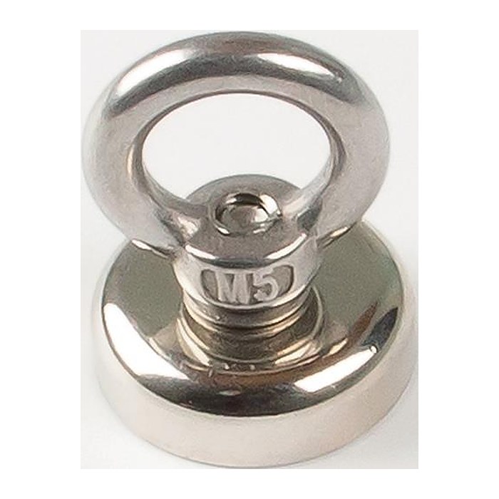 EICHNER Ösen Magnete silber, Metall Ø 2,5 x 7,7 cm, 5 St.