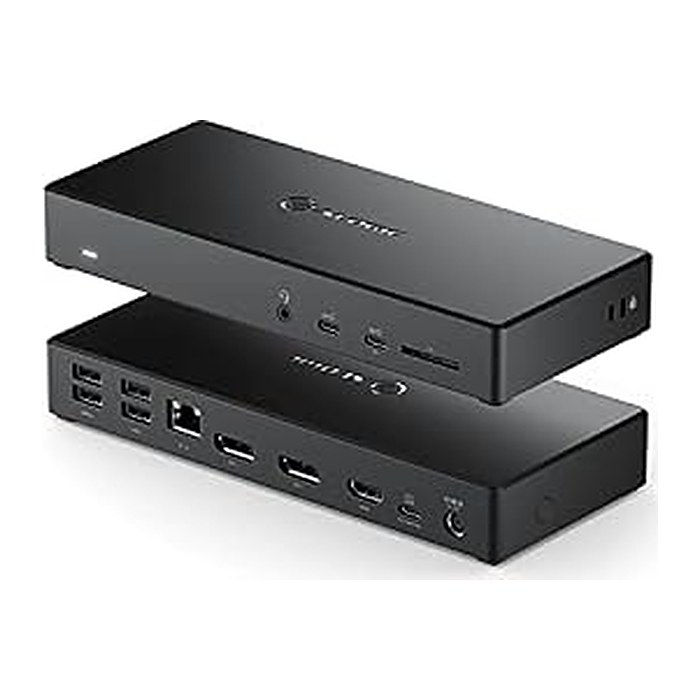 Alogic DockingStation USB-C Dreifachanzeige schwarz