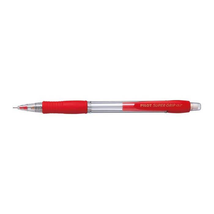 PILOT SUPER GRIP Druckbleistift rot HB 0,7 mm, 1 St.