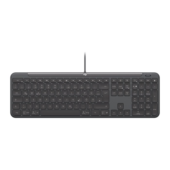 Logitech Signature Slim Wired K620 Tastatur kabelgebunden schwarz