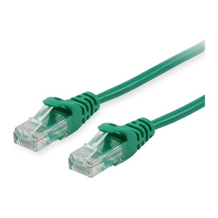 Equip Patchkabel Cat6 U/UTP 2xRJ45 0.15m grün PVC Polybeutel