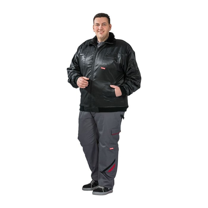 PLANAM® Herren Pilotenjacke GLETSCHER schwarz Größe M