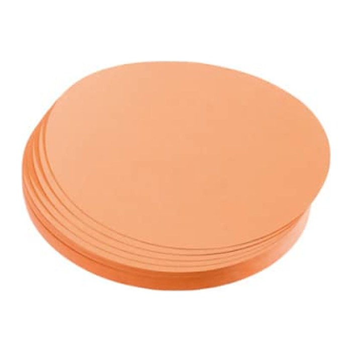 FRANKEN Moderationskarten orange Ø 9,5 cm, 500 St.