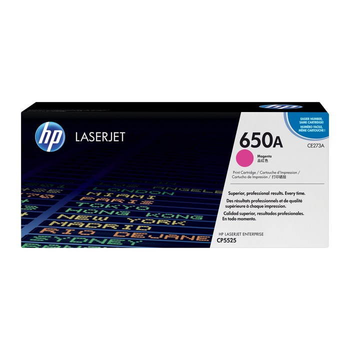 HP 650A (CE273A) magenta Tonerkartusche