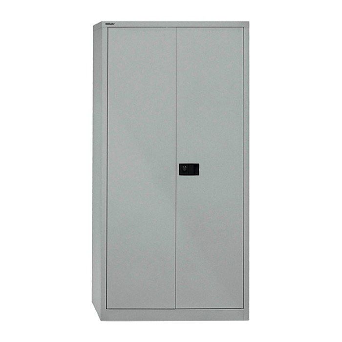 BISLEY Stahlschrank Universal E782A04355 silber 4 Fachböden 91,4 x 40,0 x 195,0 cm, aufgebaut, 1 St.