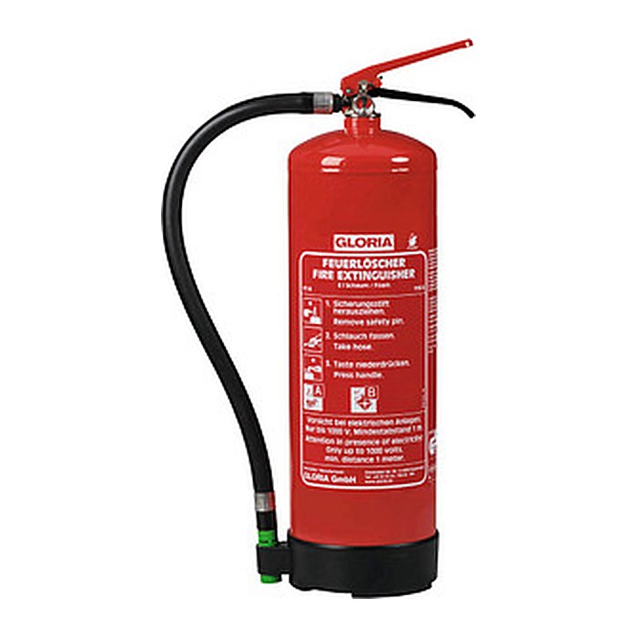GLORIA SD 6 E fluorfrei Feuerlöscher fluorfreier Schaum 6,0 l