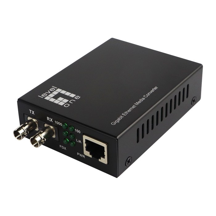 LevelOne Media Konverter RJ45->ST GE SM 1310nm 20km