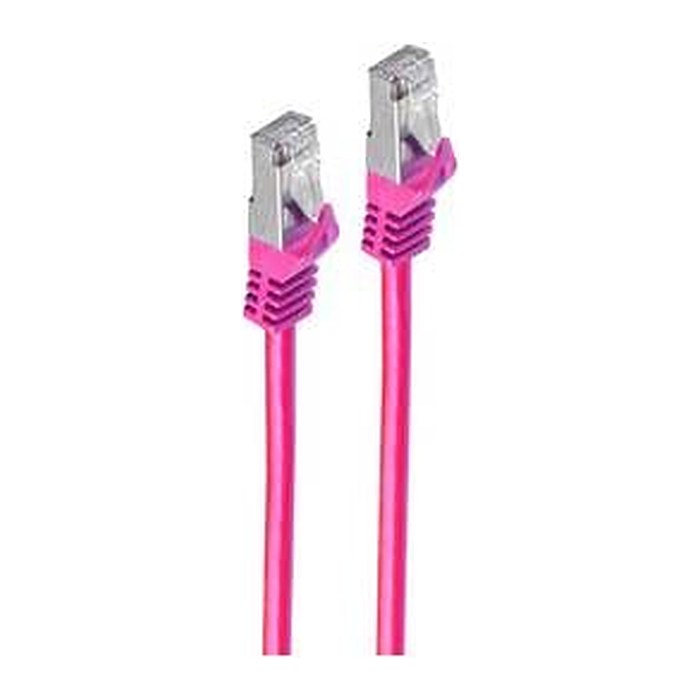 Shiverpeaks RJ45 Patchkabel S/FTP, Cat7 LSZH 15m magenta