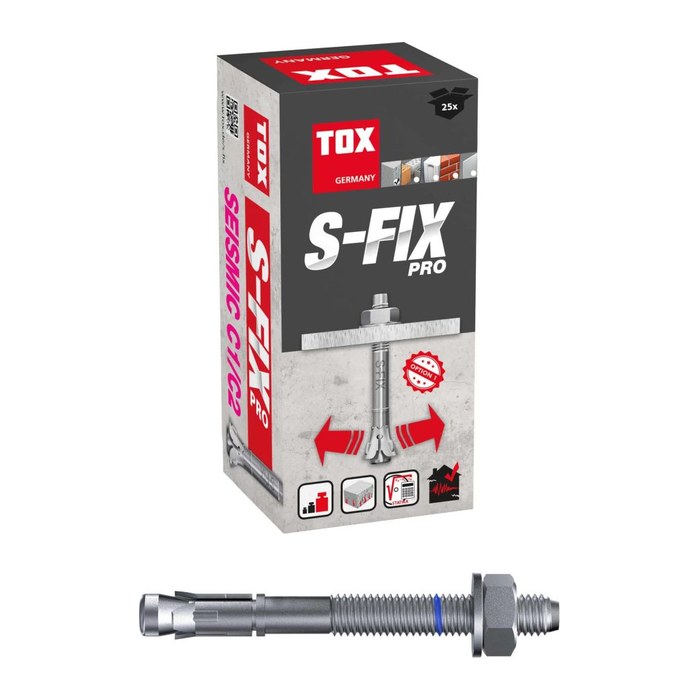 TOX Bolzenanker S-Fix Pro 04010216, 25 Stück