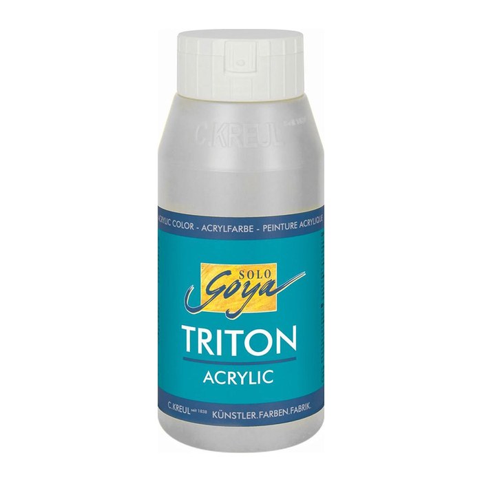 KREUL SOLO GOYA Triton Acrylfarbe silber 750,0 ml, 1 St.
