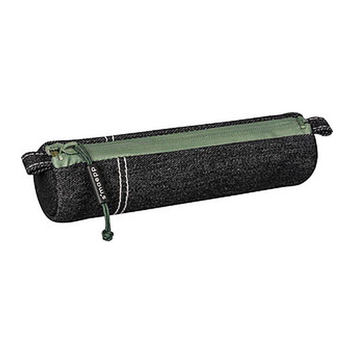 BRUNNEN Schlampermäppchen s'maepp urban classic schwarz/grün, 20,0 x 4,5 cm