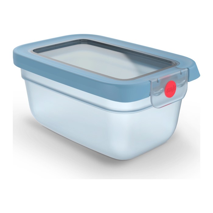 emsa Frischhaltedose ONECLICK 8,2 cm hoch blau 0,75 l, 1 St.
