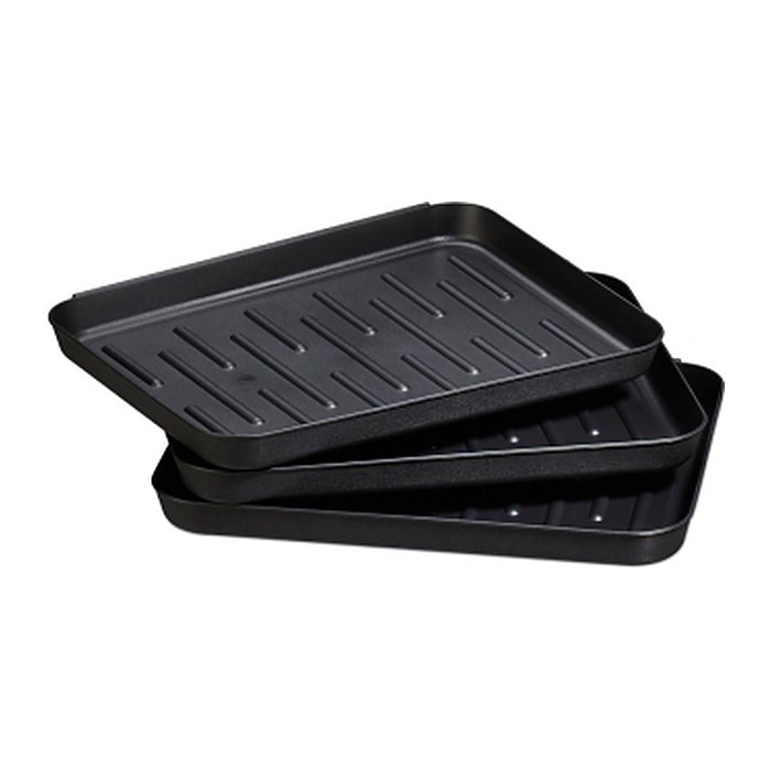 relaxdays Schuhabtropfschale schwarz 35,0 x 27,0 cm