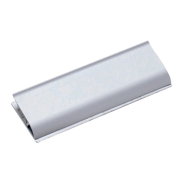 MAUL Klemmleiste 11,3 cm silber selbstklebend, 1 St.