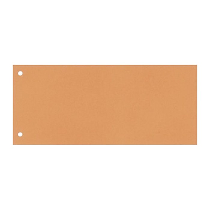 Wekre Trennstreifen orange, 190 g/qm Karton 24,0 x 10,5 cm, 100 St.