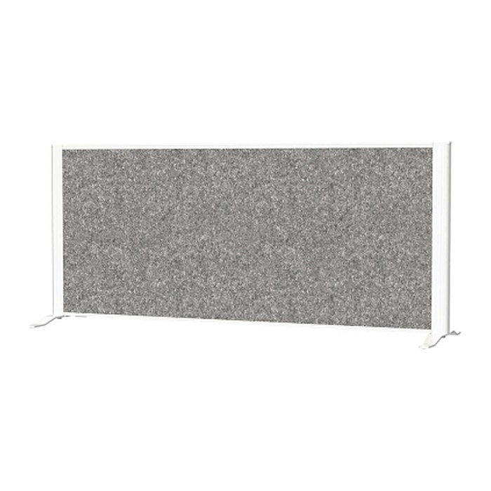 MAUL Akustik-Tischtrennwand MAULconnecto 9851202, dunkelgrau 120,0 x 50,0 cm, 1 St.