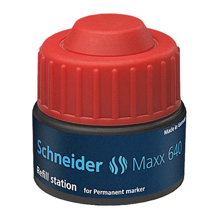 Schneider Nachfülltinte Maxx 640 rot