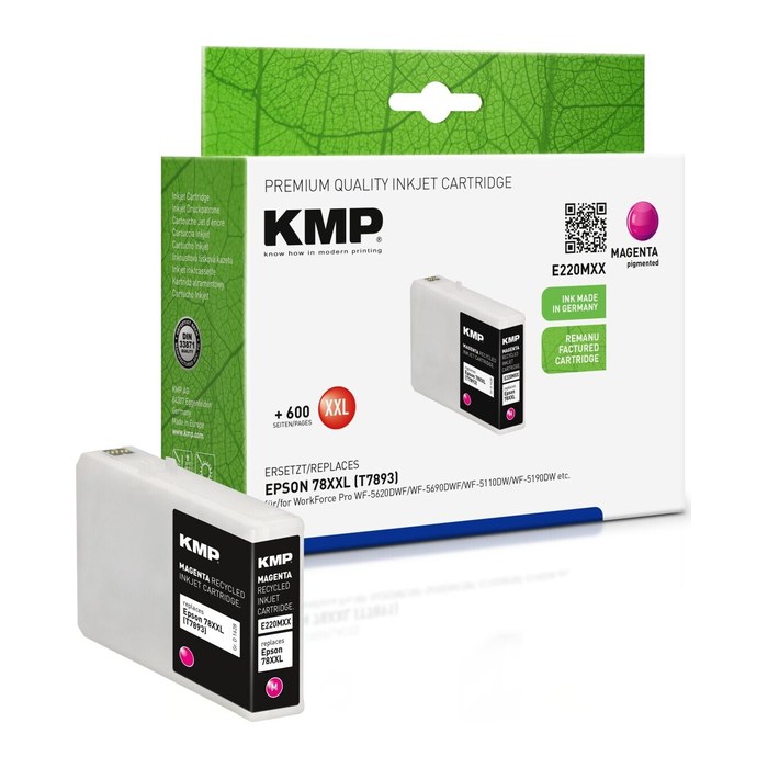 KMP E220MXX magenta Druckerpatrone kompatibel zu EPSON T7893XXL