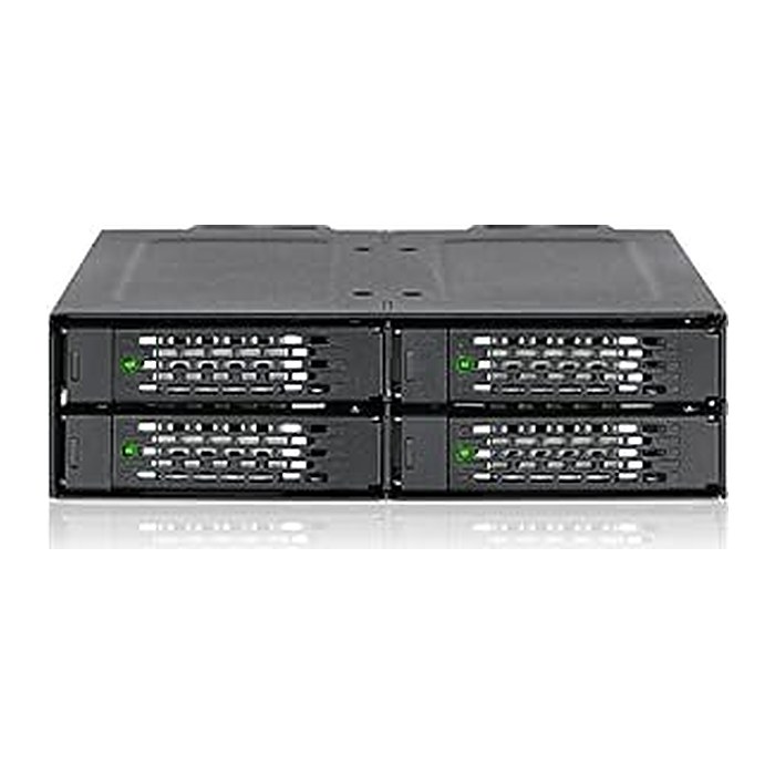 Backplane IcyDock 4x6,3cm SATAI-III in 1x5,25" HDD/SSD sw