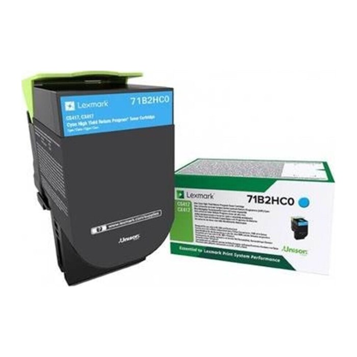 Lexmark 71B2HC0 cyan Toner