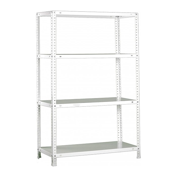 Simonrack Schwerlastregal COMFORT PLUS 4/500 8425437130236 weiß 100,0 x 50,0 x 150,0 cm