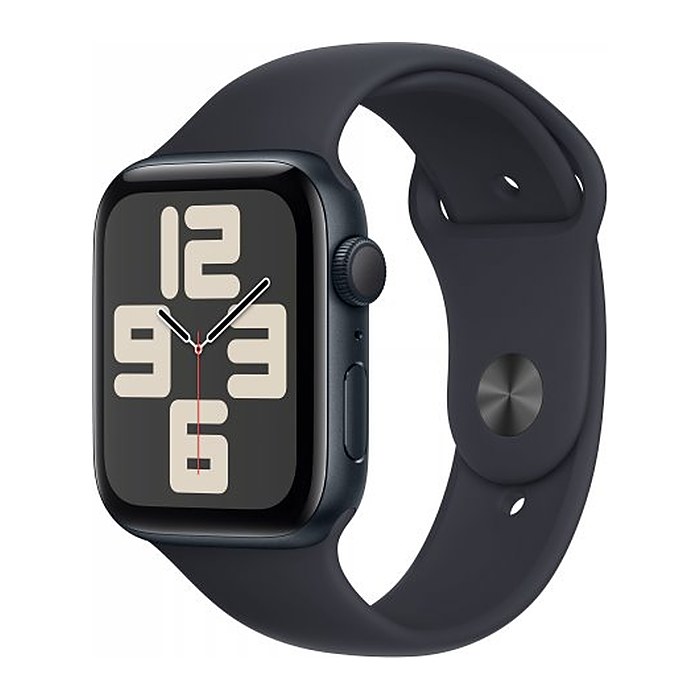 Apple Watch SE 44 mm (GPS) Sportarmband M/L  mitternacht