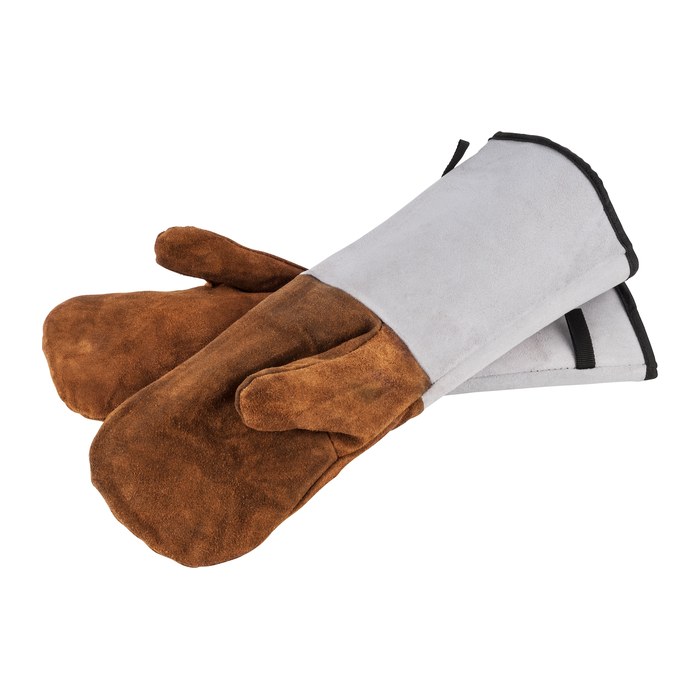 APS unisex Ofenhandschuh braun Einheitsgröße, 1 St.