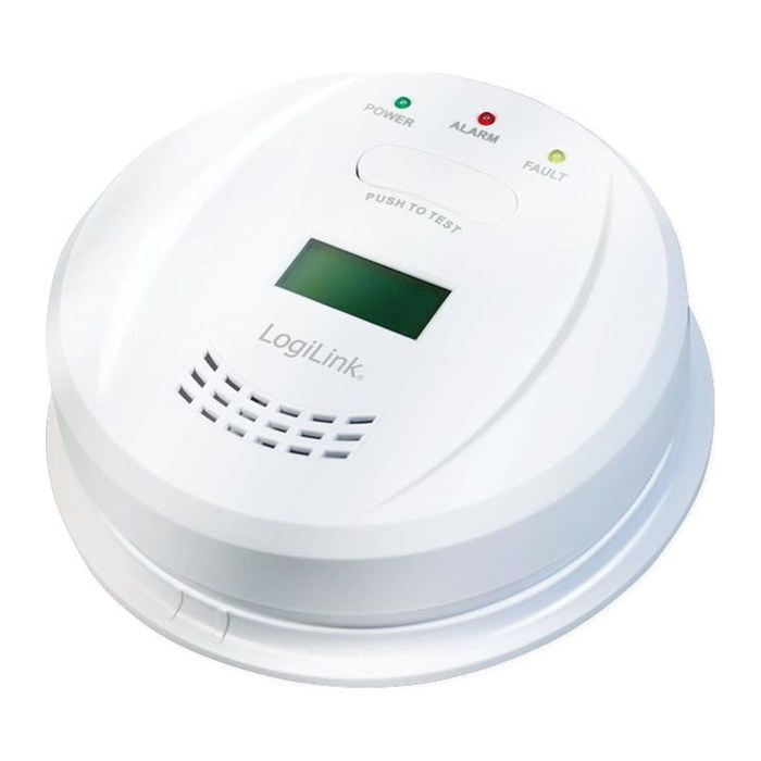 Logilink Kohlenmonoxidmelder mit LCD