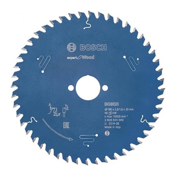 BOSCH EXPERT for Wood Kreissägeblatt 190,0 mm, 48 Zähne, 1 St.