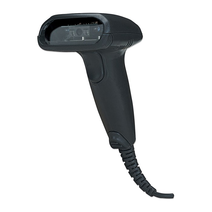 MANHATTAN Barcodescanner LongRange CCD USB 100mm schwarz