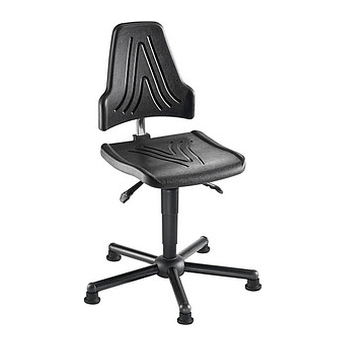 meychair XXL Arbeitsdrehstuhl W19-25-TG-PU ESD schwarz