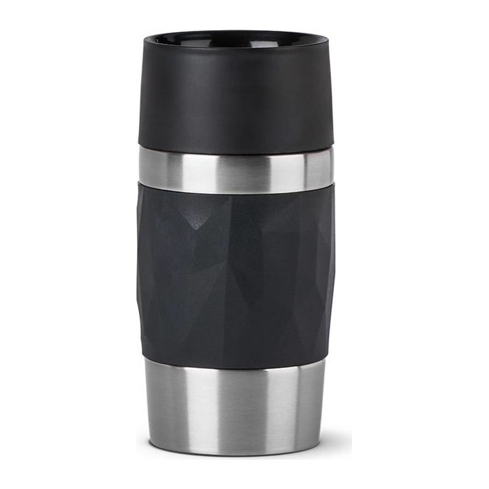 emsa Isolierbecher Travel Mug Compact schwarz 300,0 ml, 1 St.