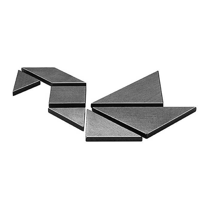Schmidt MBS Tangram in Metalldose Geschicklichkeitsspiel, 1 St.