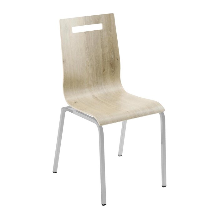 Mayer Stapelstuhl myLIFE 2119 08 75 davos-eiche Holz, 1 St.