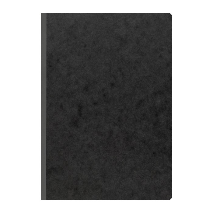 BRUNNEN Notizbuch FACT!plus DIN A4 kariert, schwarz Softcover 192 Seiten, 1 St.