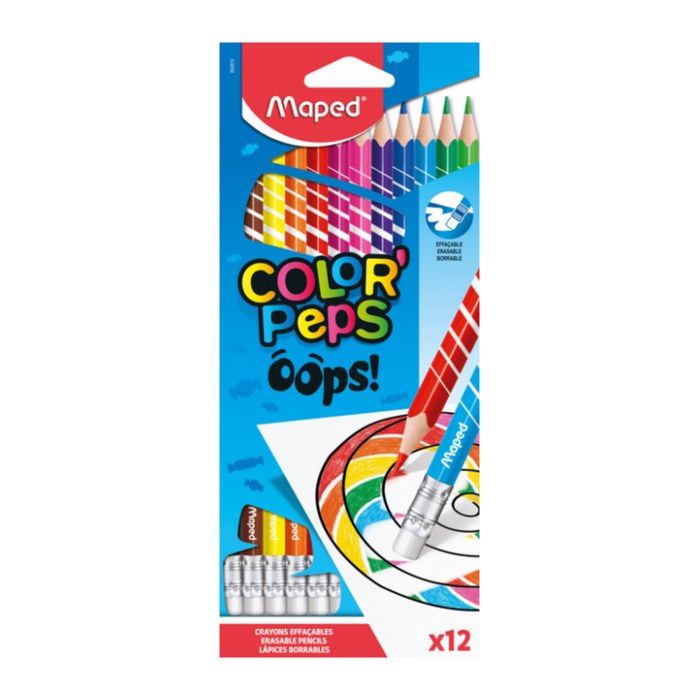 maped COLOR'PEPS Buntstifte farbsortiert, 12 St.