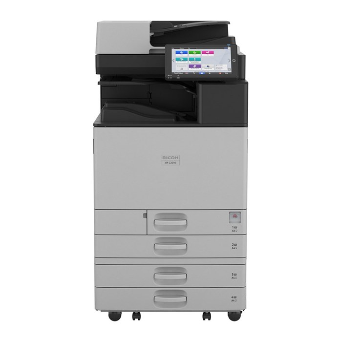 RICOH IM C2010 (ARDF) 3 in 1 Farblaser-Multifunktionsdrucker weiß