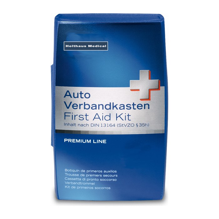 Holthaus Medical Verbandskasten PREMIUM DIN 13164 blau