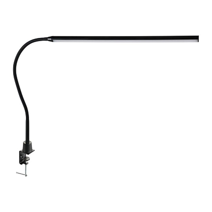 ALCO 936-11 LED Schreibtischlampe schwarz 8 W mit Tischklemme
