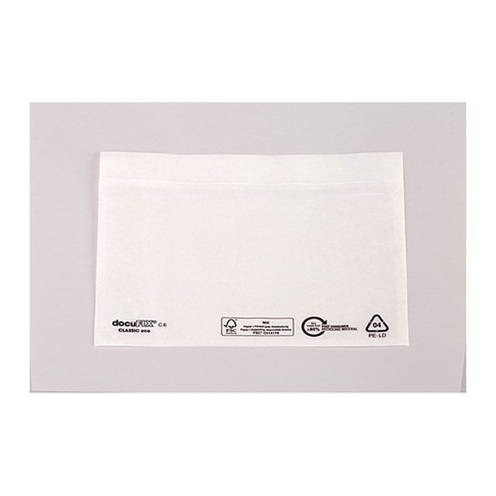 docuFIX® CLASSIC Lieferscheintaschen eco Kunststoff DIN C5 500 St.