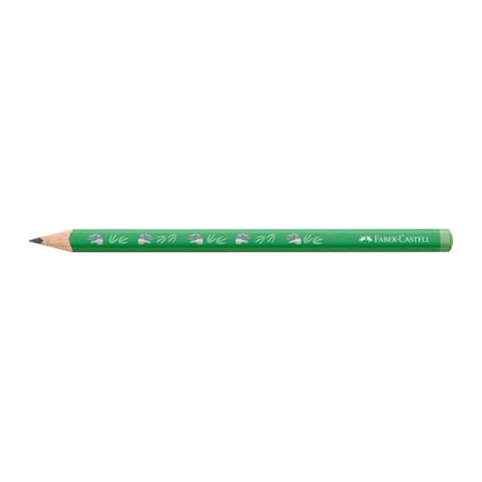 FABER-CASTELL Dino Jumbo Bleistift HB grün, 1 St.
