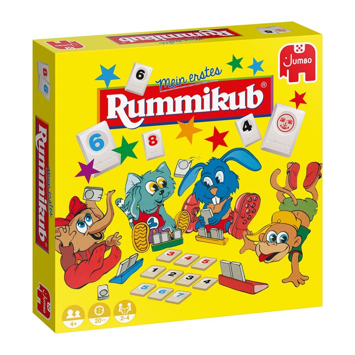 Jumbo Mein erstes Rummikub Geschicklichkeitsspiel, 1 St.