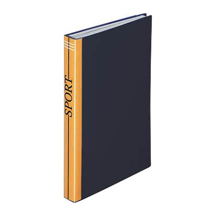 FolderSys FolderSys® Sichtbuch DIN A4, 20 Hüllen schwarz, 1 St.