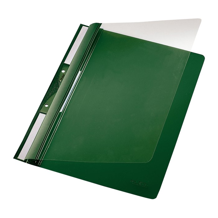 LEITZ Hängehefter Universal 4190 Kunststoff grün DIN A4 2x kaufmännische Heftung, 1 St.