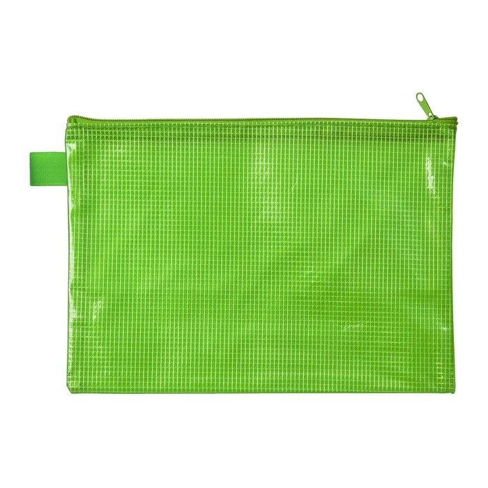 VELOFLEX Reißverschlussbeutel DIN A5 grün 0,26 mm, 1 St.