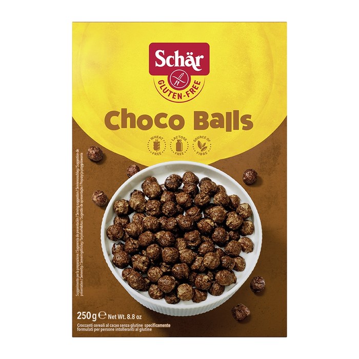 Schär Choco Balls Glutenfrei Müsli 250,0 g, 1 St.