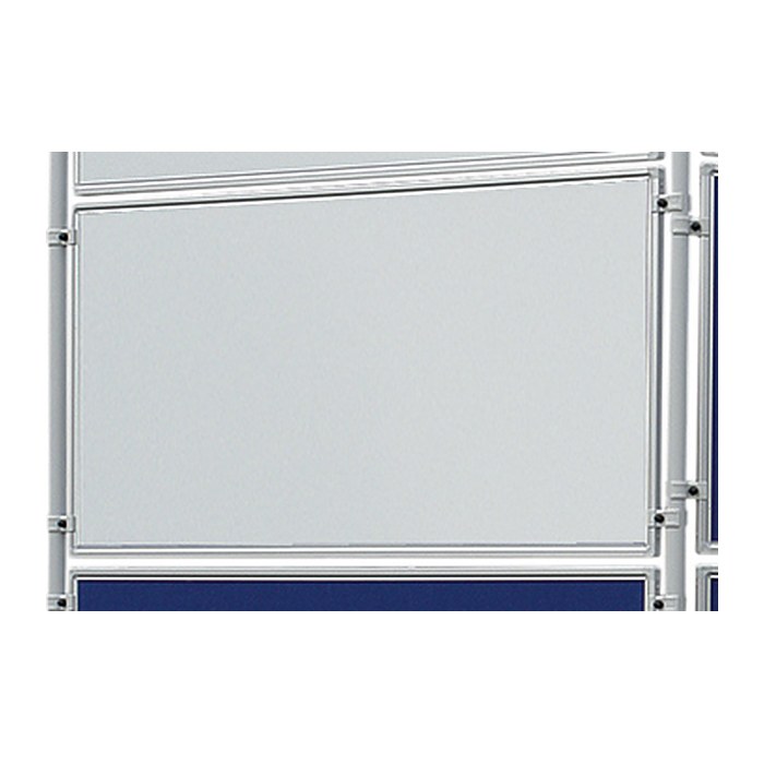 FRANKEN Trennwand ECO, doppelseitig, weiß 120,0 x 120,0 cm, 1 St.