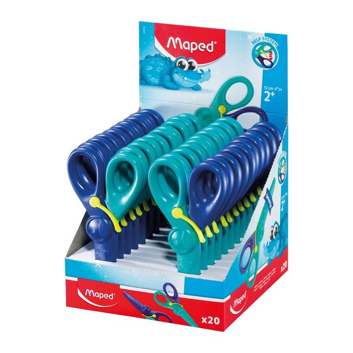 maped Kinderschere KIDIPULSE türkis oder blau 12,0 cm